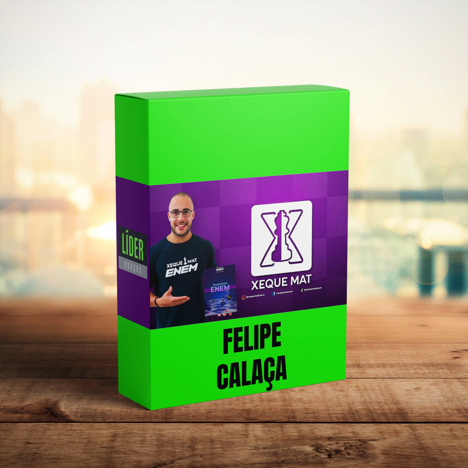 Xeque Mat Enem – Felipe Calaça – LÍDER CURSOS